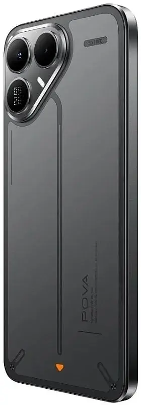 Смартфон Tecno Pova 8 5G (LK6) 8/256Gb Graphite Black (4894947132339) UA UCRF - фото 3