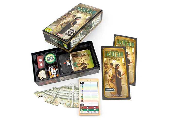 Настольная игра Ігромаг 7 Чудес: Дуэль. Агора (7 Wonders Duel: Agora) (укр.) (WJ2020R1) - фото 4