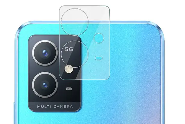 Захисне скло на камеру DK 3D Clear Glass для Vivo Y30 5G/Y33s 5G/Y52t clear - фото 2