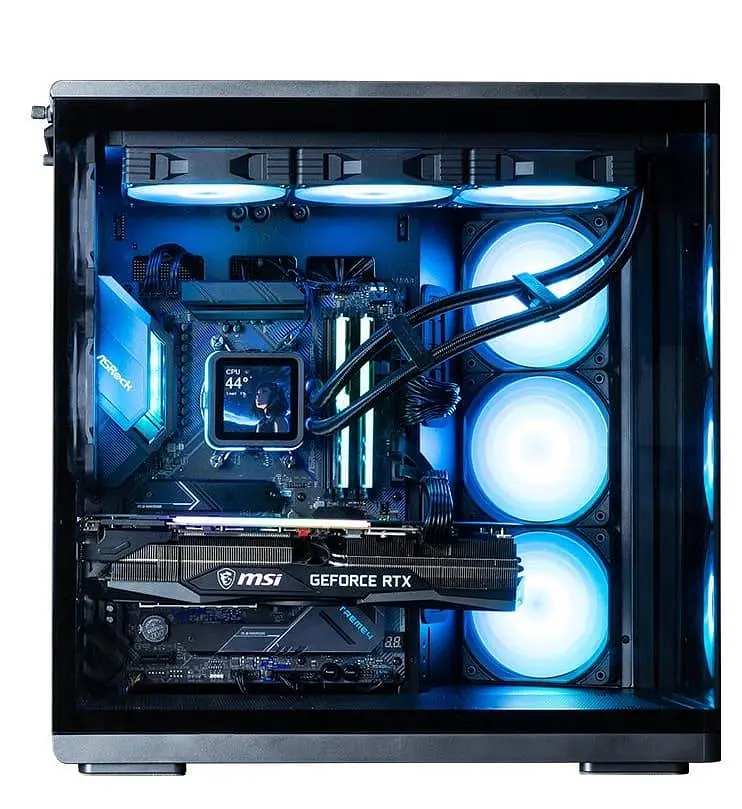 Корпус Zalman P60 из закаленного стекла без блока питания, черный (P60BLACK) - фото 11