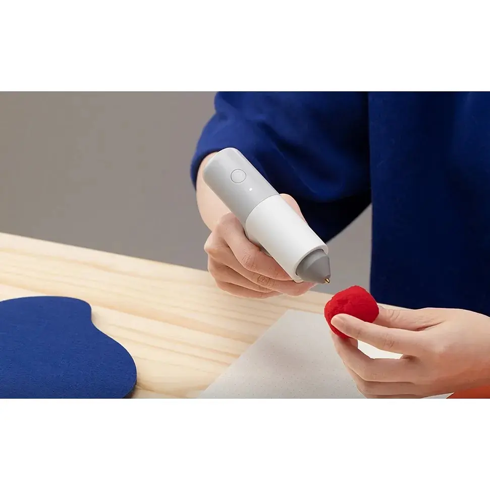 Клейовий пістолет Xiaomi HOTO Lithium Battery Glue Gun White (QWRJQ001) [73683] - фото 2