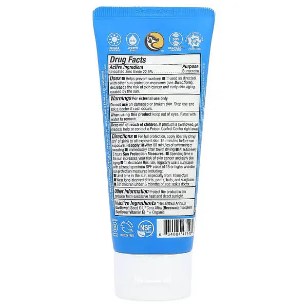 Сонцезахисні засоби Sport Mineral Sunscreen Cream SPF 40 87 ml Badger vit0004910 - фото 2
