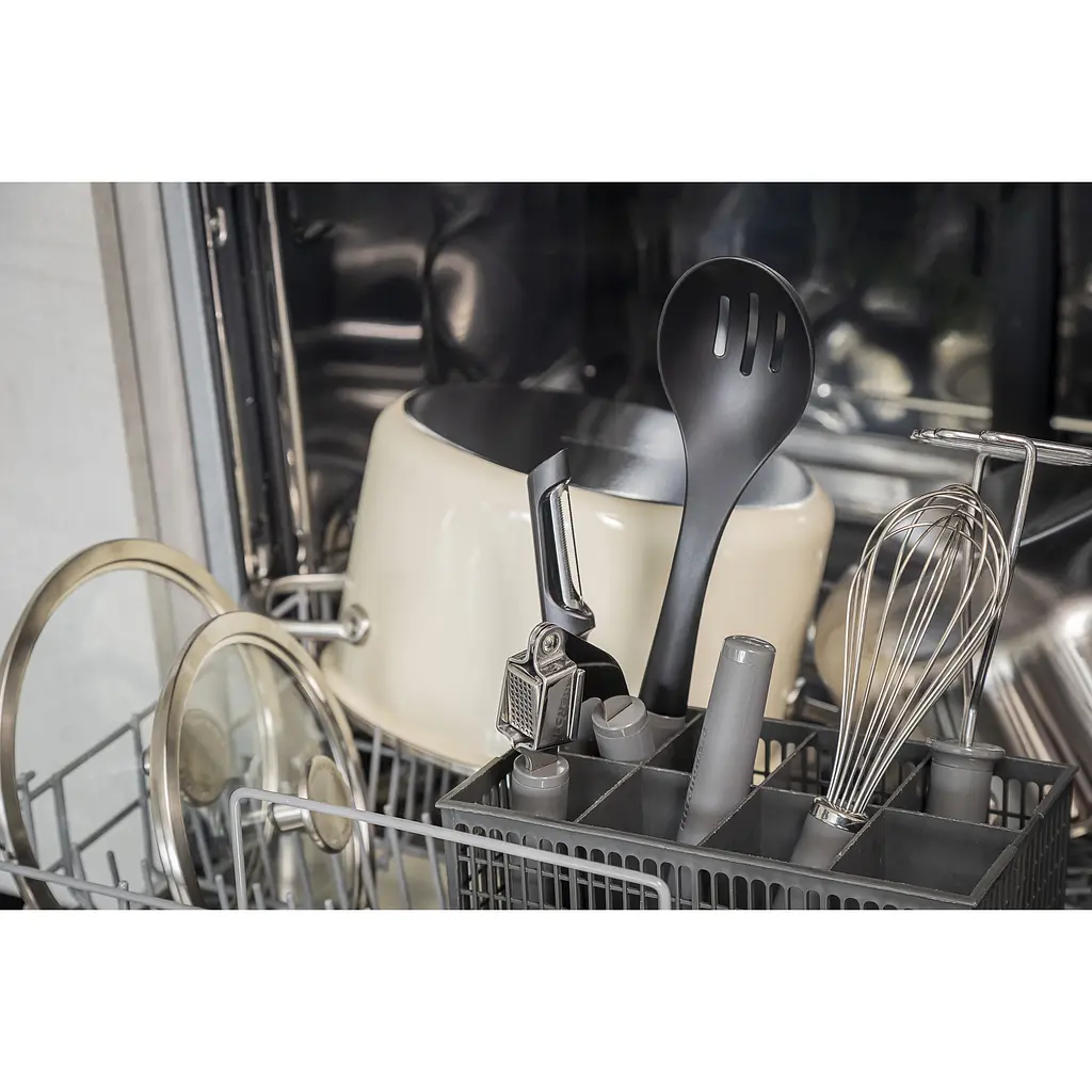 Ложка для сервіровки KitchenAid Coreline з прорізами сіра (KAS004OHCGG) - фото 10