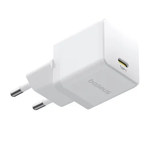 Сітчасте зарядне пристрій Baseus Palm Type-C 20W білий P10111602213-00 - фото 3