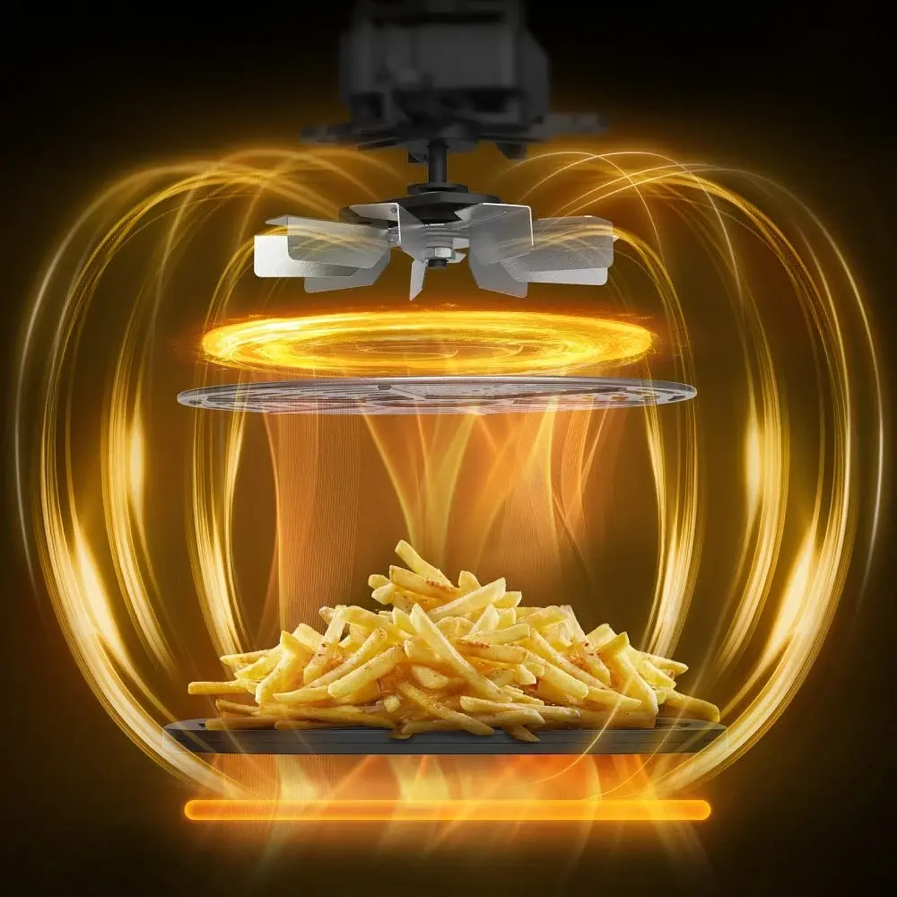 Мультипіч (аерофритюрниця) Tefal Easy Fry XL Surface FW402HE0 Black UA - фото 4