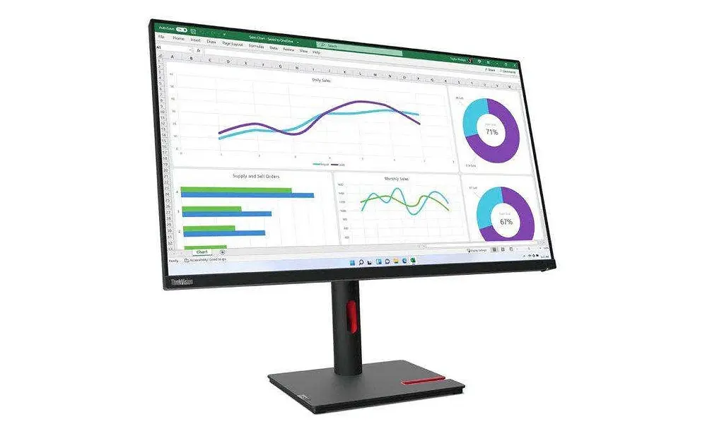 Монітор Lenovo ThinkVision T32h-30 (63D3GAT1EU) - фото 3