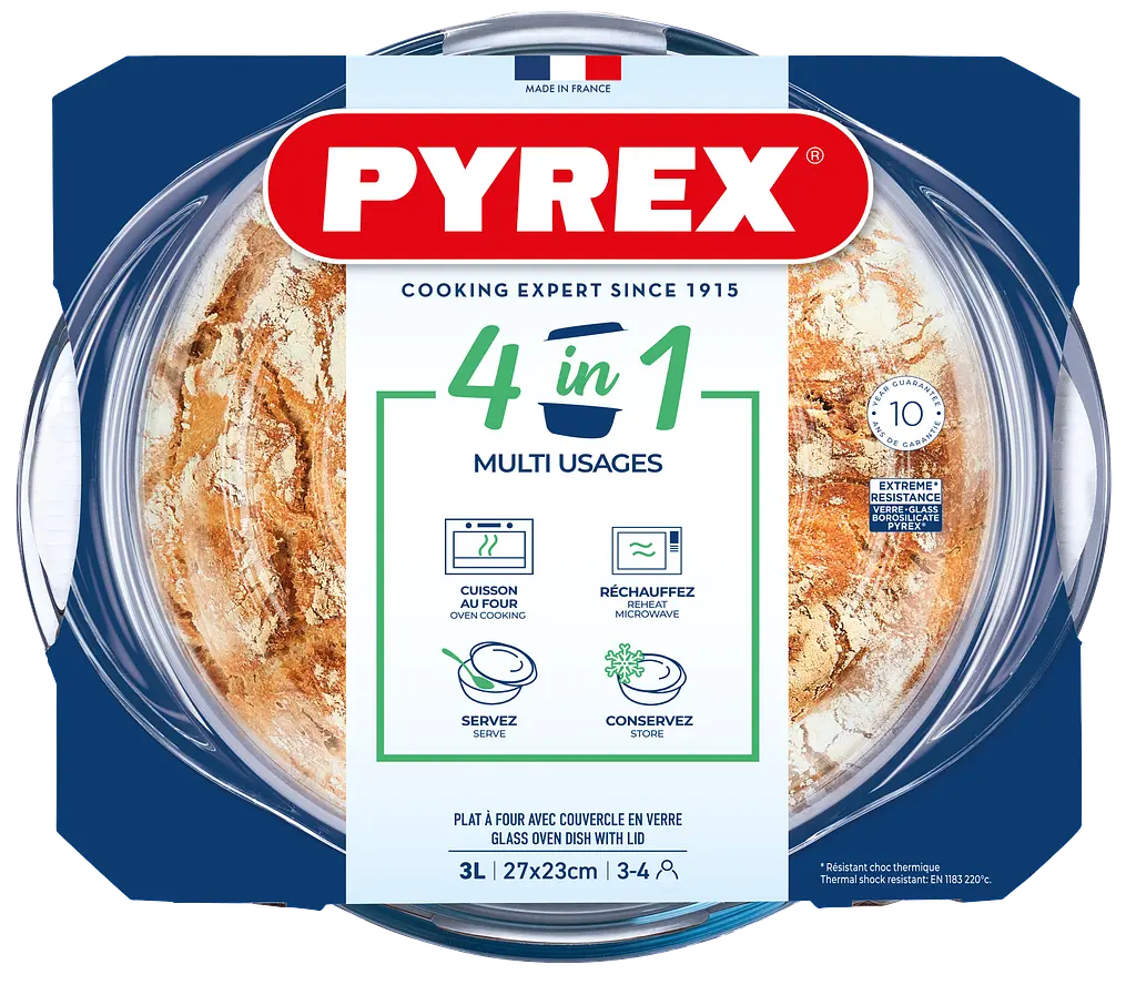 Каструля Pyrex з кришкою 3 л kuh0016484 - фото 3