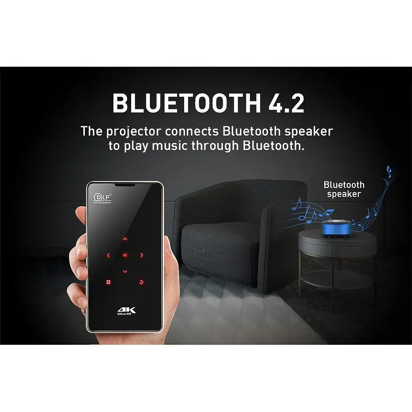 Проектор XPRO 4K P09 Android 9 (MER-14174_8610) - фото 6