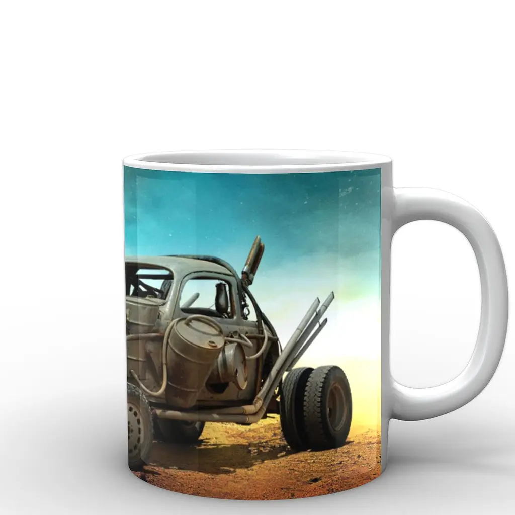 Кухоль GeekLand Шалений Max Max Fury Road Vehicle Guide MM.02.018 330 мл білий - фото 3