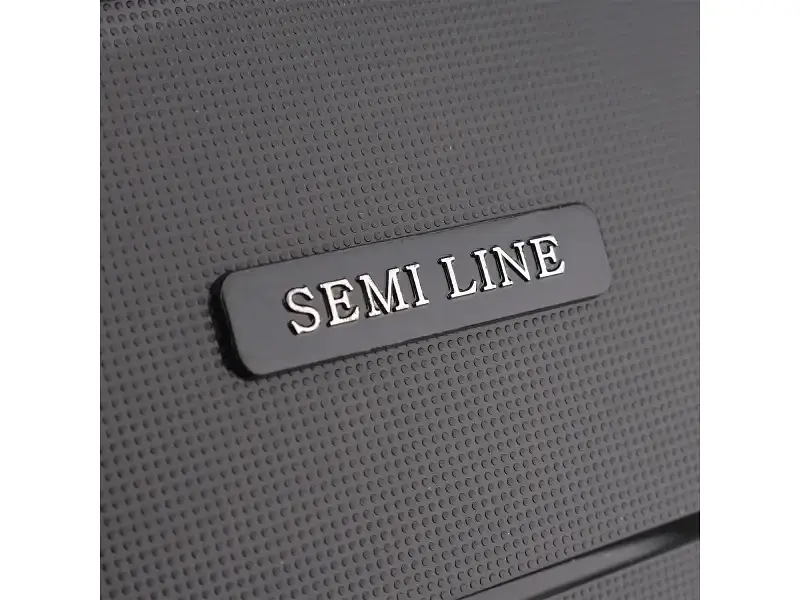 Валіза Semi Line 24 (M) Black (T5908-3) - фото 5