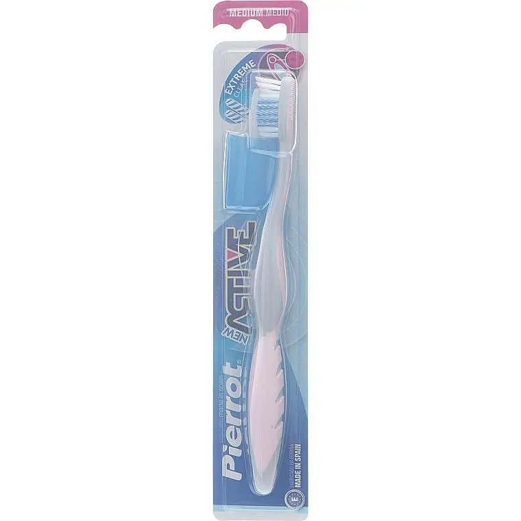 Зубная щетка Pierrot New Active средняя Ref.37 в ассортименте - фото 4