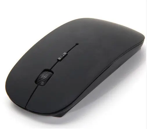 Бездротова оптична мишка UKC G132 slim 2.4 GHz Black (3_2368) - фото 2
