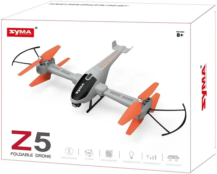 Іграшковий Квадрокоптер на радіокеруванні ТМ SYMA Z5 Різнокольоровий shop (6946702905448) - фото 4