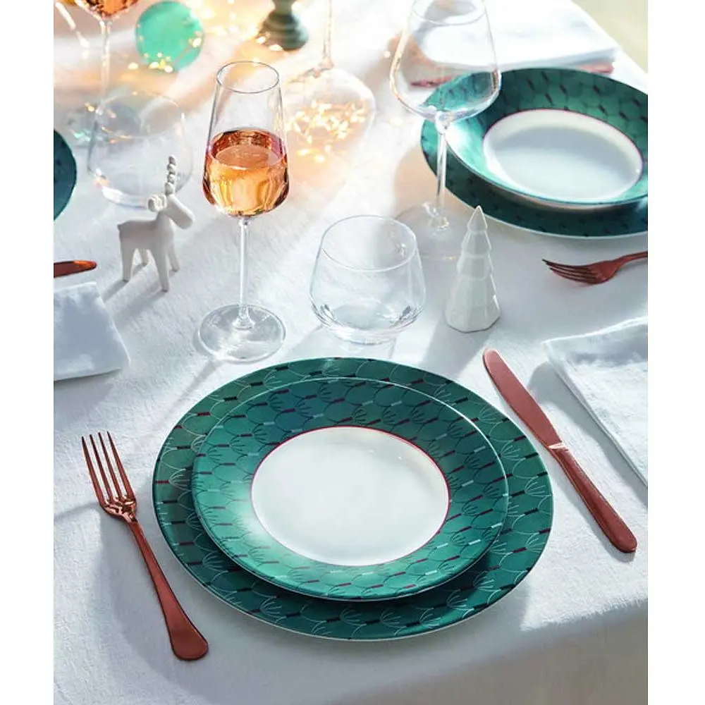 Тарілка десертна Luminarc Zadig Blue 22 см (P0369) - фото 3