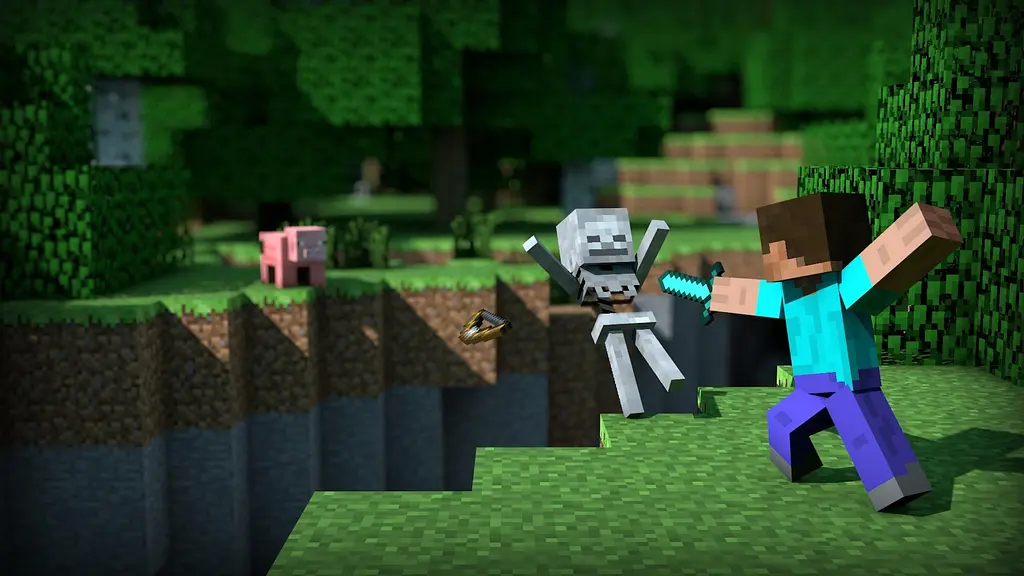 Дерев'яний фігурний пазл Minecraft (Майнкрафт) геймерський 5, А2, Картонна коробка 300+ елементів - фото 3