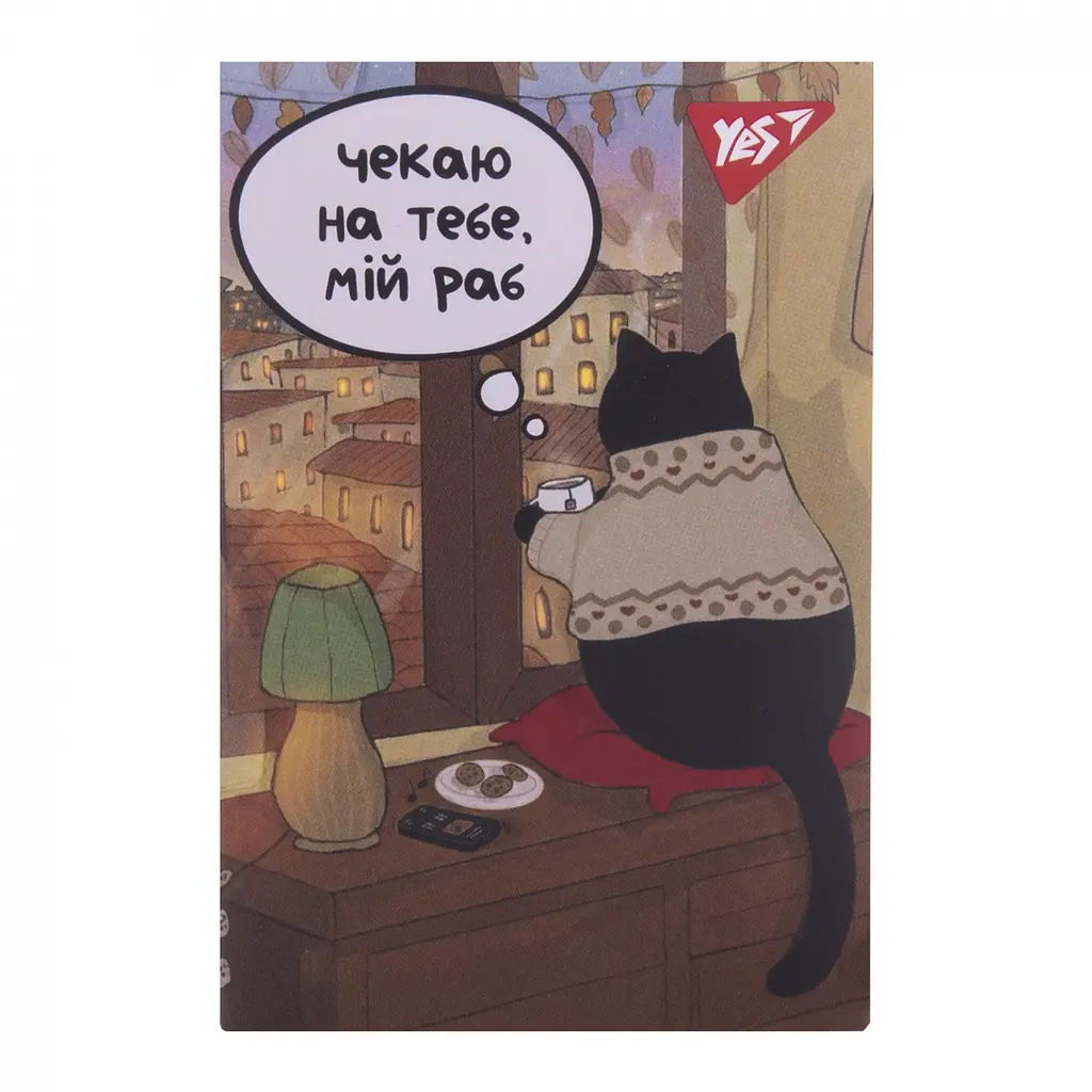 Блокнот Yes Miao life А7 48 аркушів клітинка 1 шт. в асортименті (152102) - фото 8