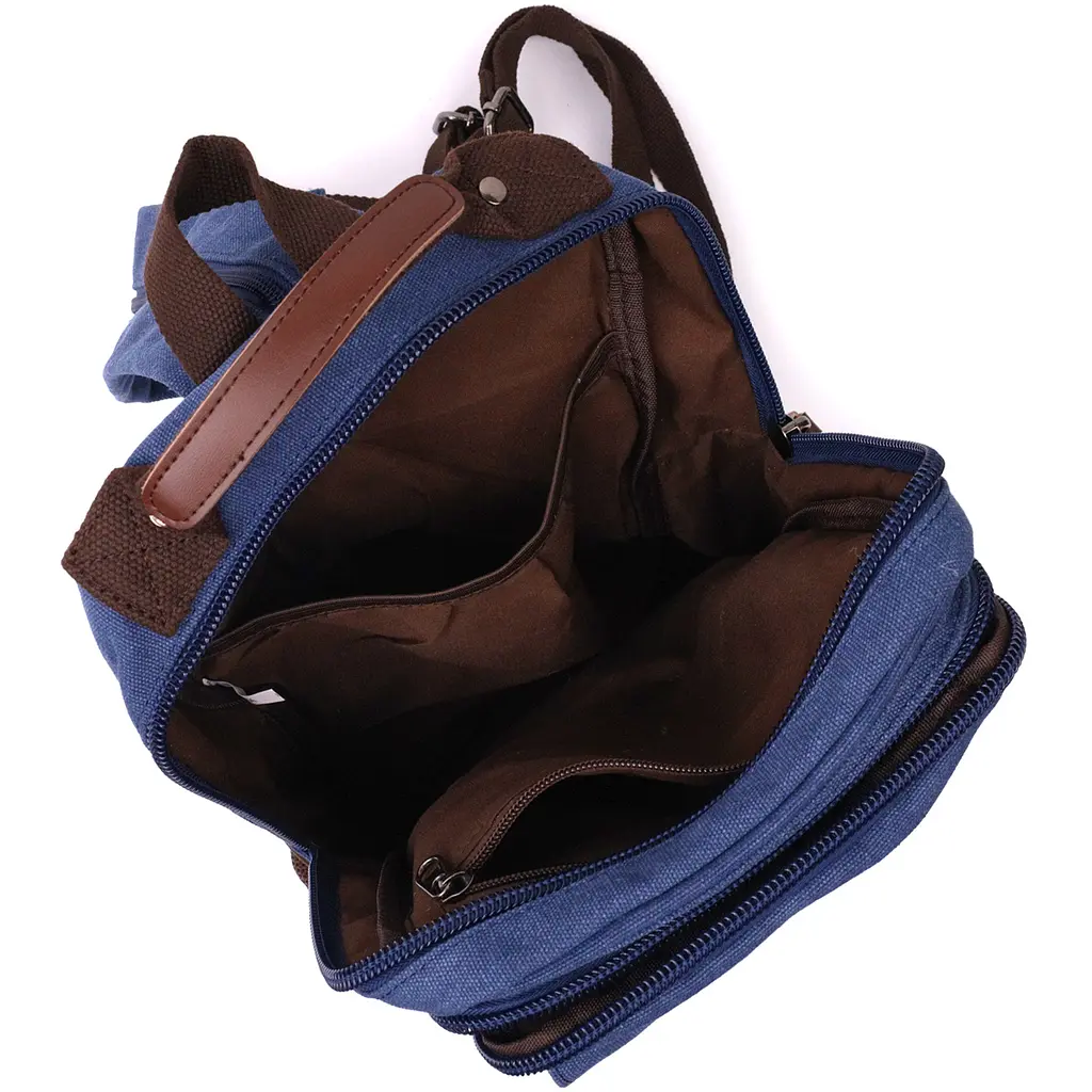 Текстильний рюкзак Vintage 21,5х34х9 см sum0023483 - фото 4