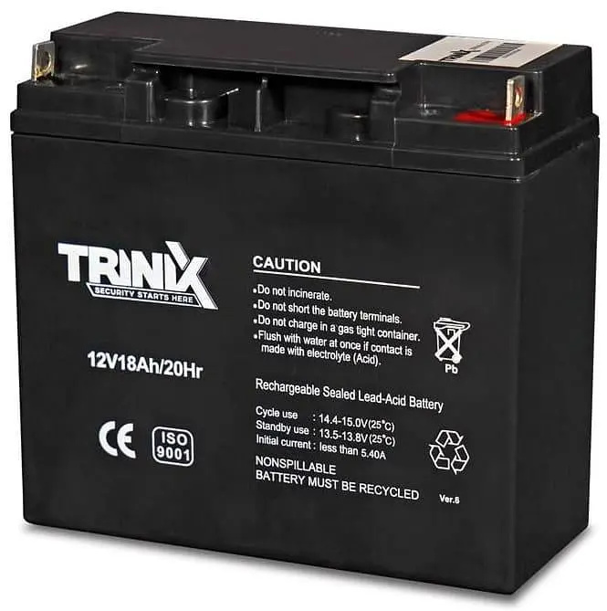 Акумуляторна батарея для ДБЖ Trinix AGM 12 V / 18 А*ч (44-00036) - фото 2