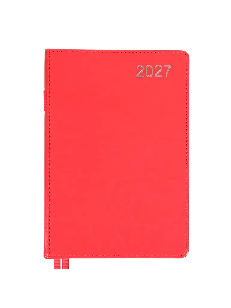 Щоденник 2027 А5 LEO Planner City датований червоний (252751) - фото 2