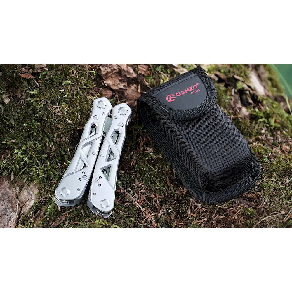 Мультитул Ganzo Multi Tool (G112), Сріблястий - фото 10