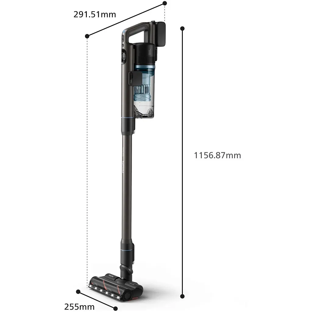 Пилосос Philips Aqua Series 7000 бездротовий чорно-блакитний (XC7163/01) - фото 2