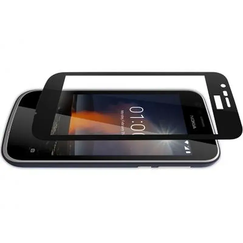 Скло захисне Vinga для Nokia 1 Black (VTPGS-N1B) - фото 8