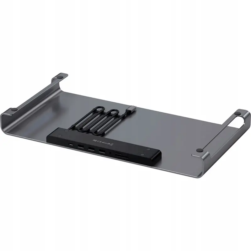 Подставка для монитора‌ Satechi Aluminum USB-C Monitor Stand Hub XL Space Gray (ST-UCSHXLM) - фото 2