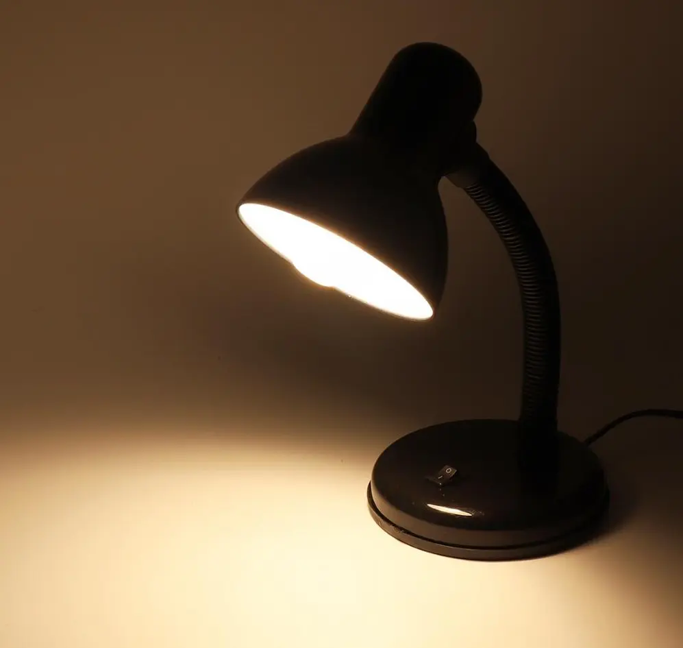 Настільна лампа Brille на гнучкій ніжці офісна MTL-02 black - фото 11