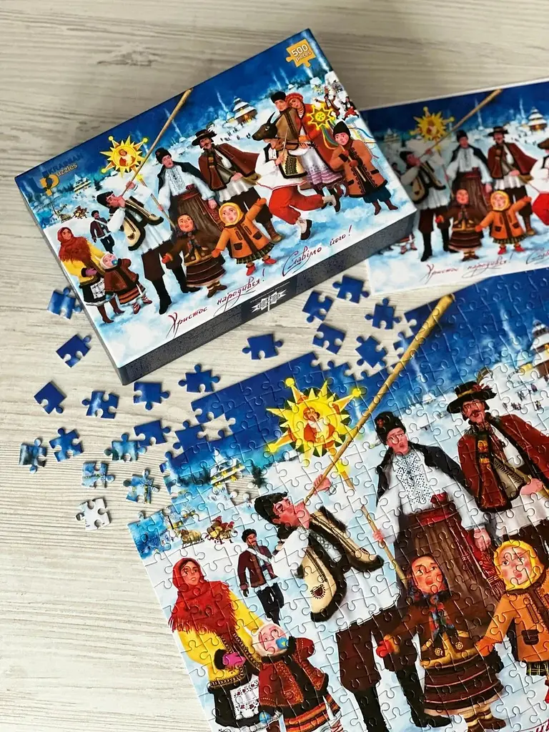 Пазл UkrainianPuzzles Українське різдво - фото 2