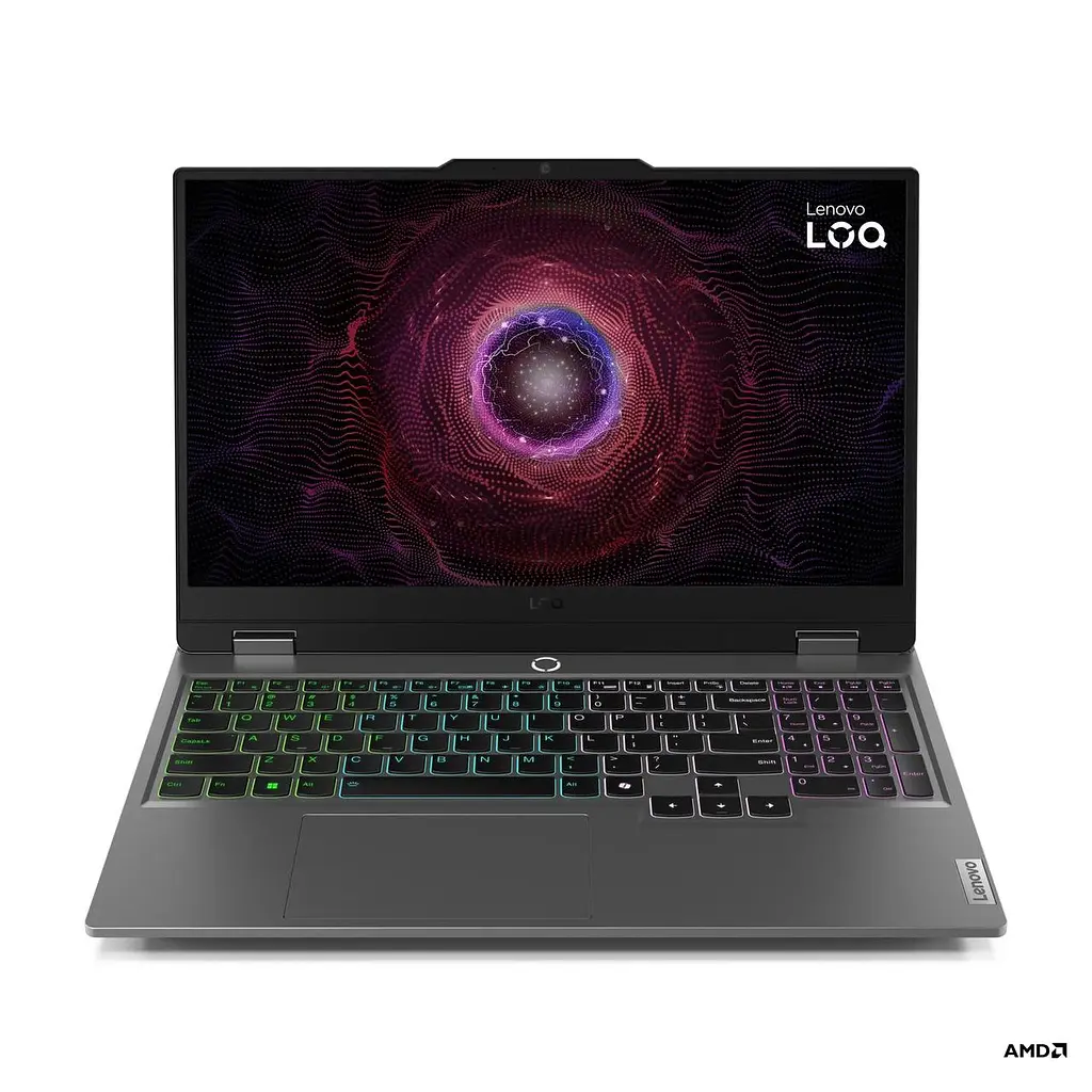 Ноутбук Lenovo LOQ 15ARP9: AMD Ryzen 7 7435HS, DDR5 24 GB, SSD 1000 GB, nVidia GeForce RTX 4070 Refurbished