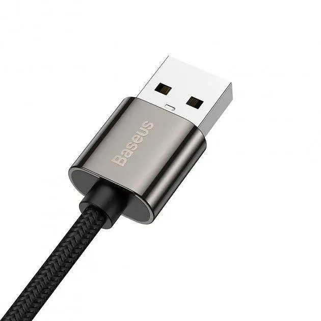 Кабель Baseus Legend Series Elbow Fast Charging Cable USB to Type-C 66W 1m CATCS-B01 Black - фото 3