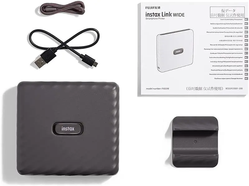 Принтер миттєвого друку Fujifilm Instax Link Wide Mocha Gray EX D (16719586) - фото 2