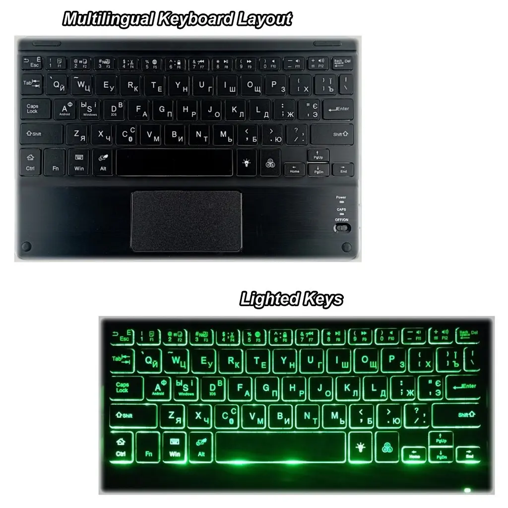 Чохол клавіатура для Xiaomi Pad 6 11 Bluetooth Keyboard - фото 8