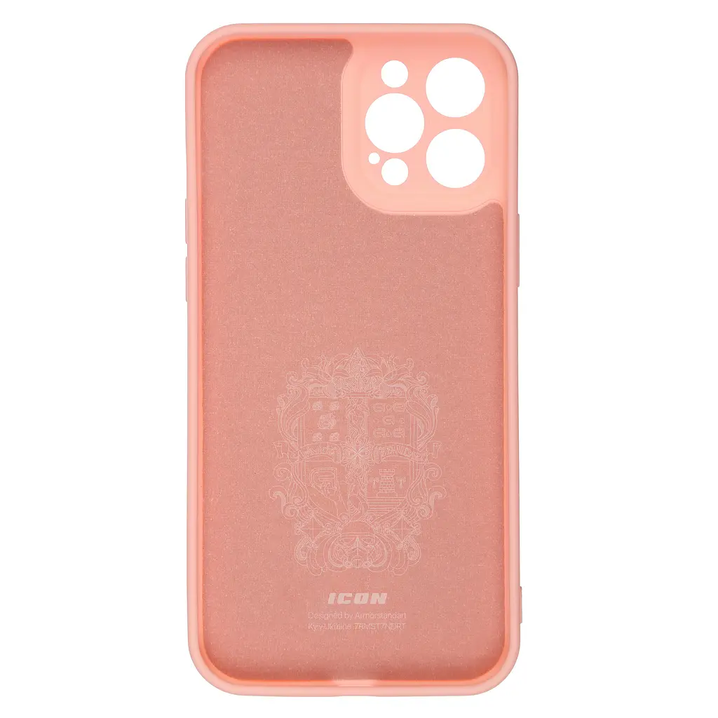 Чехол ArmorStandart ICON для Apple iPhone 12 Pro Max Camera cover Pink (ARM57508) - фото 2