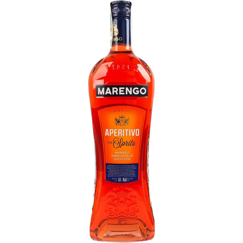 Вермут Marengo Aperitivo десертный розовый 15% 1л