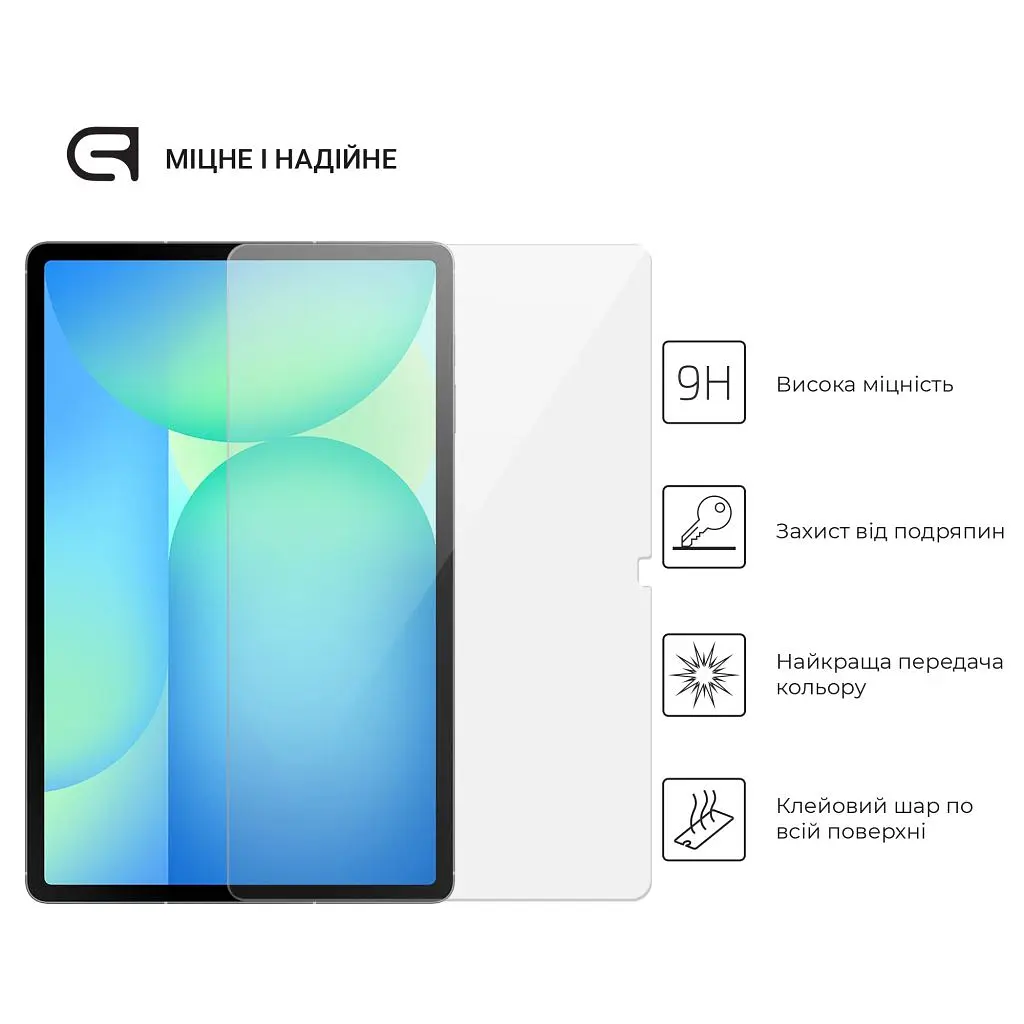 Скло захисне Armorstandart Glass.CR Samsung Tab S10 FE+ (SM-X620/X626) Clear (ARM85349) - фото 2