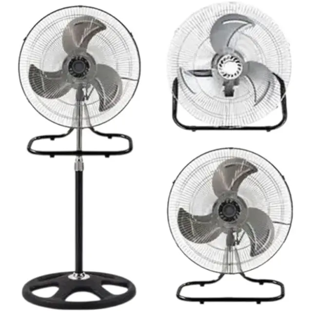 Вентилятор Wimpex WX-1807 200 Вт металлические лопасти 3 в 1 - фото 3