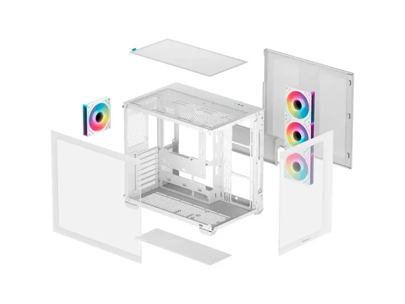 Корпус Deepcool CG530 4F White (R-CG530-WHADA4-G-1) - фото 10