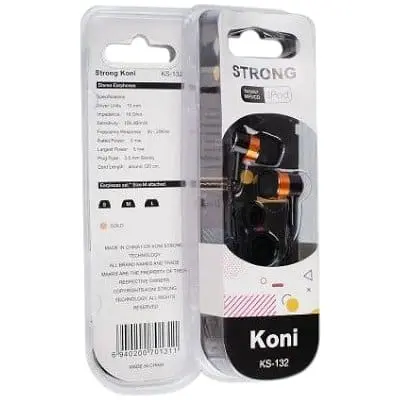 Наушники Koni strong with mic KS-132 000003270-up - фото 2