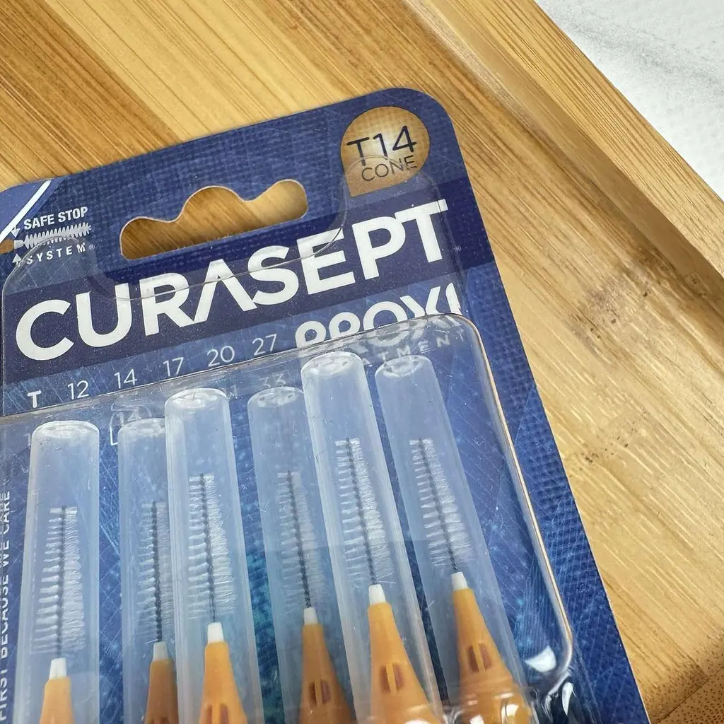 Міжзубний йоржик Curasept Proxi T14cone, ISO4 (1.4 мм, охра), 6 шт - фото 2