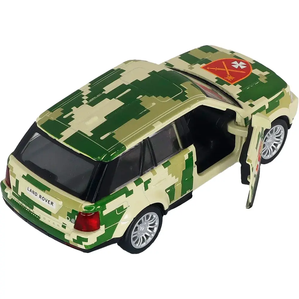 Машинка TechnoDrive серії Шеврони Героїв LAND ROVER RANGE ROVER SPORT "ОК "ЗАХІД"" - фото 10