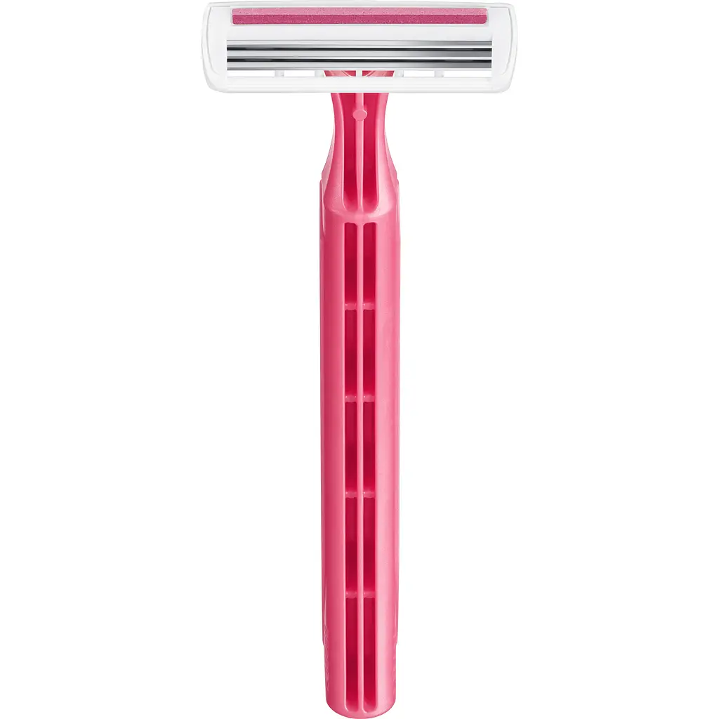 Бритва женская BIC Pure 3 Lady Pink без сменных картриджей 4 шт. - фото 4