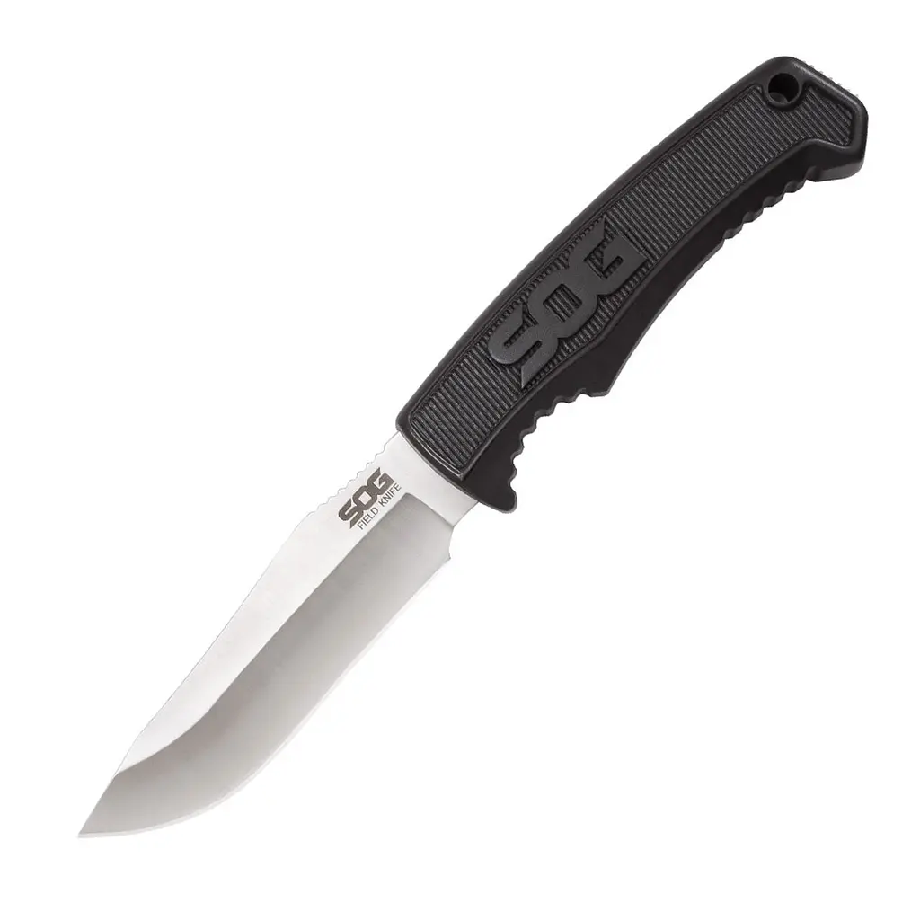 Нож SOG Field Knife Черный-Серый - фото 5