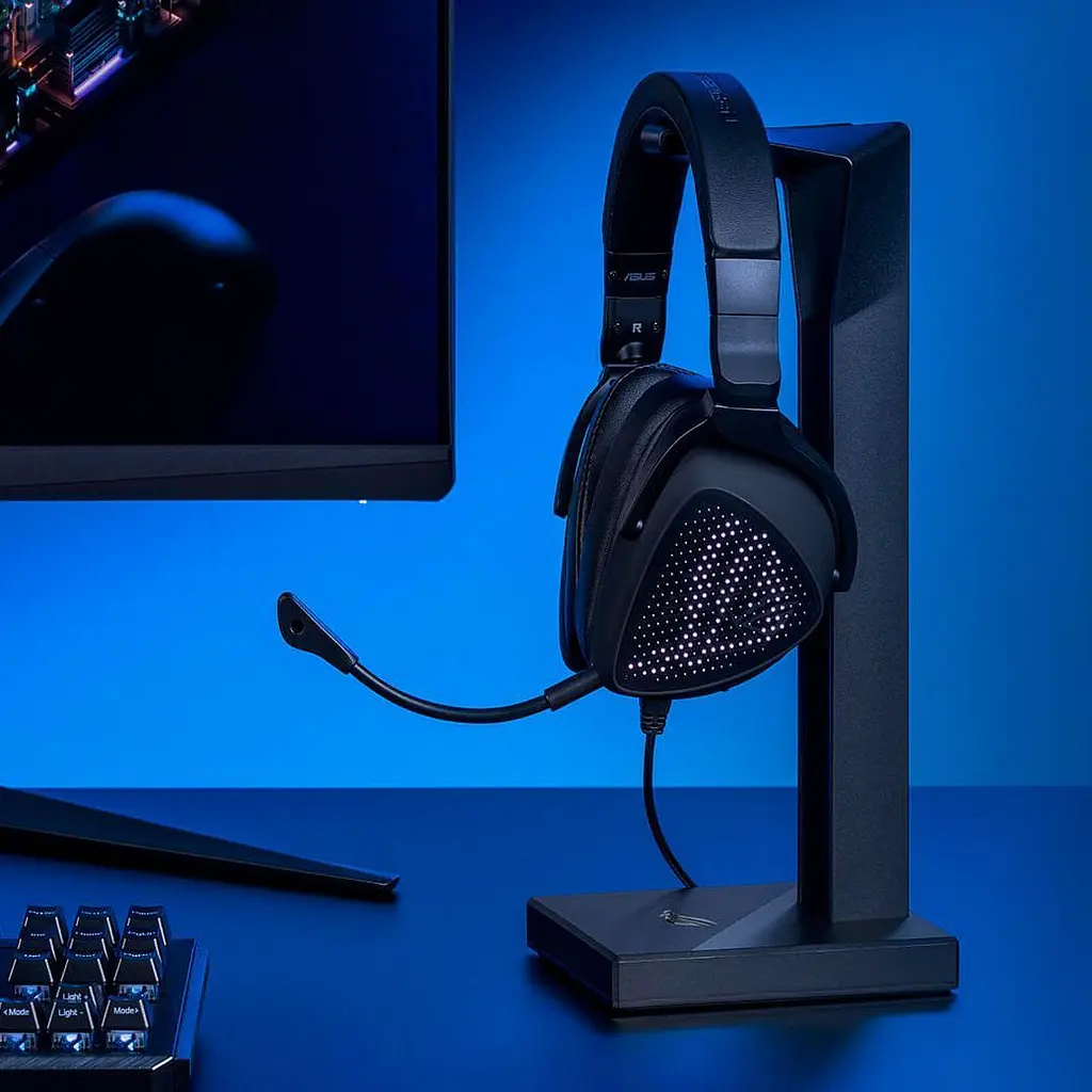 Ігрові навушники Asus ROG Delta S Animate (90YH037M-B2UA00) [73842] - фото 6