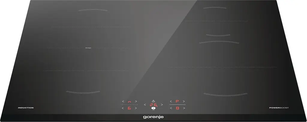 Варильна поверхня Gorenje індукційна, 60см, Bridge, TouchControl, чорний - фото 5