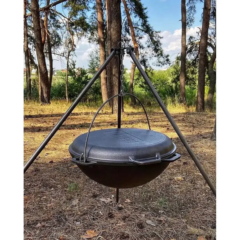Котел Brizoll Азия, чугунный, с чугунной крышкой, 8 л (KA08-3) - фото 12