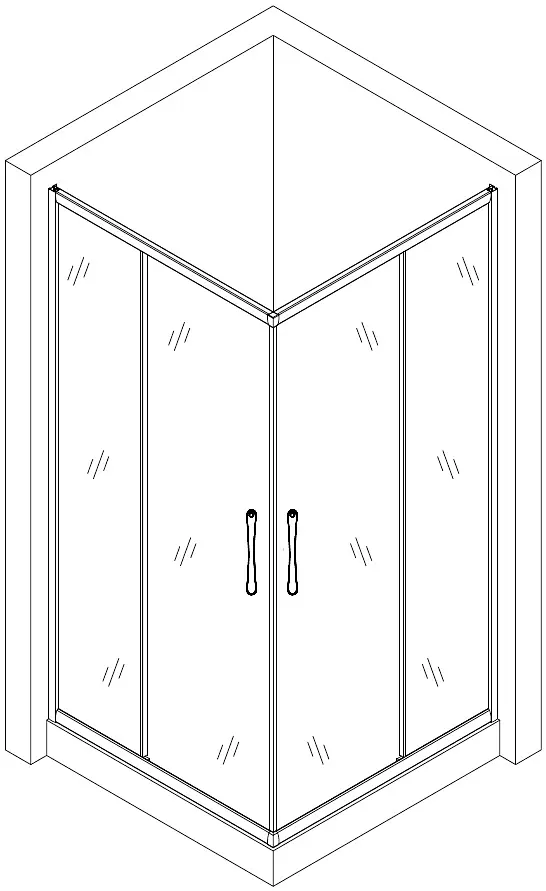 Душова кабіна Bravo NER 90B.Line - фото 11