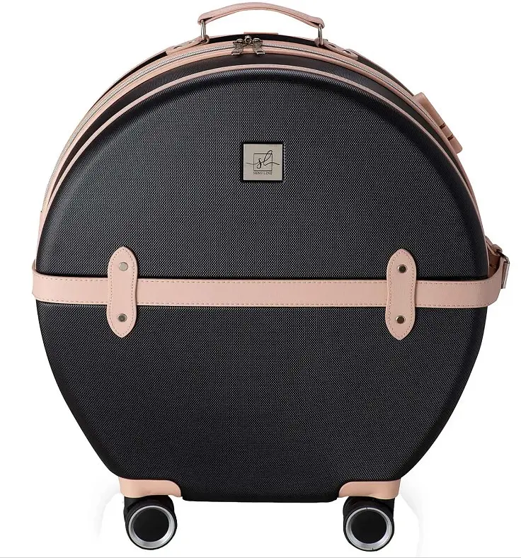 Чемодан Semi Line 24" (M) Black/Pink Cream (T5671-3) (DAS302671) - фото 4