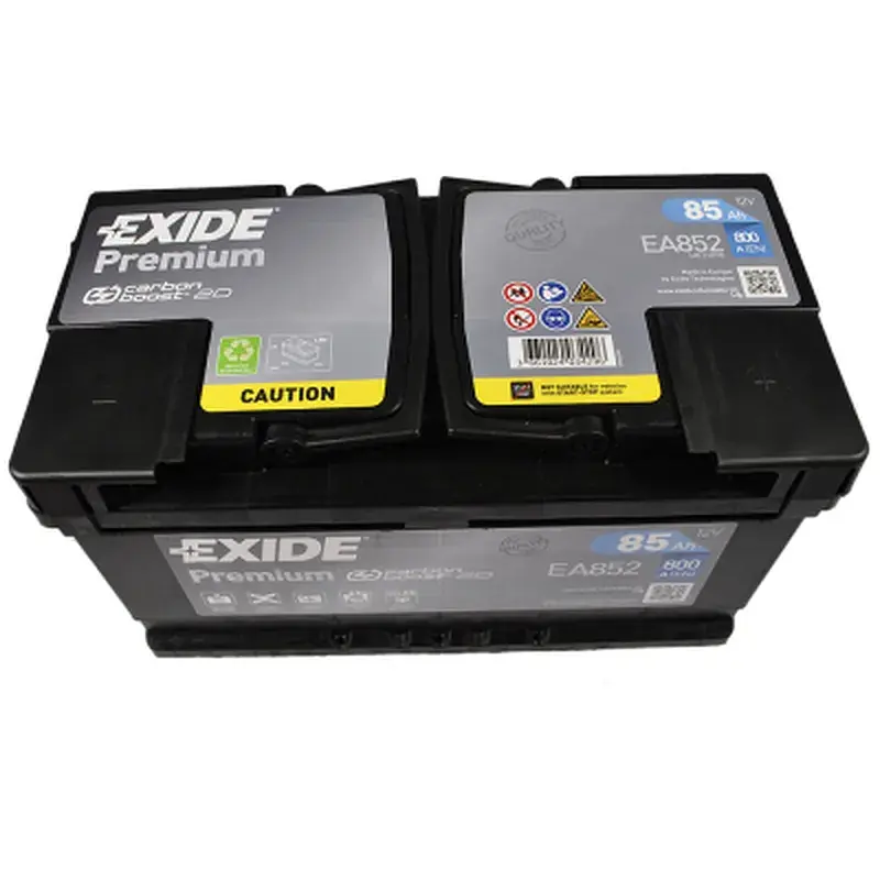 Акумулятор автомобільний EXIDE PREMIUM 85A (EA852) - фото 4