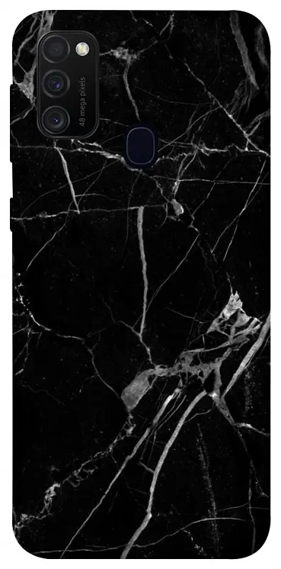 Чохол Demsky Чорний мармур для Samsung Galaxy M30s / M21 - фото 1
